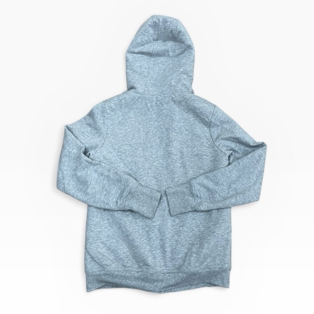 Disneyland Resort Mickey Mouse Sherpa Lined Hoodie Gray Zip Jacket XS Cozy - Picture 6 of 8